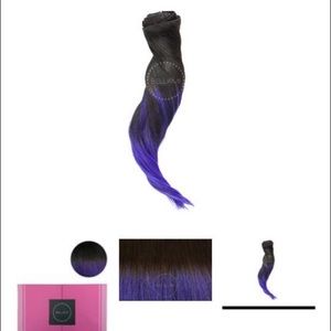 Bellami Hair extensions Ombre purple